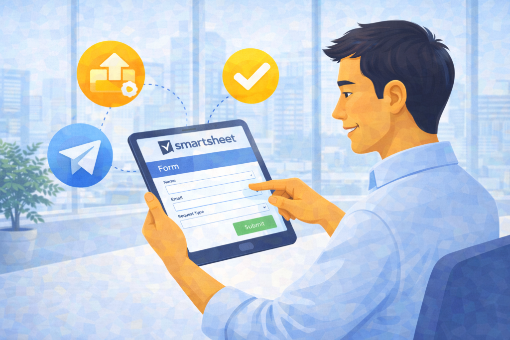 Imagem institucional TaskIT Smartsheet