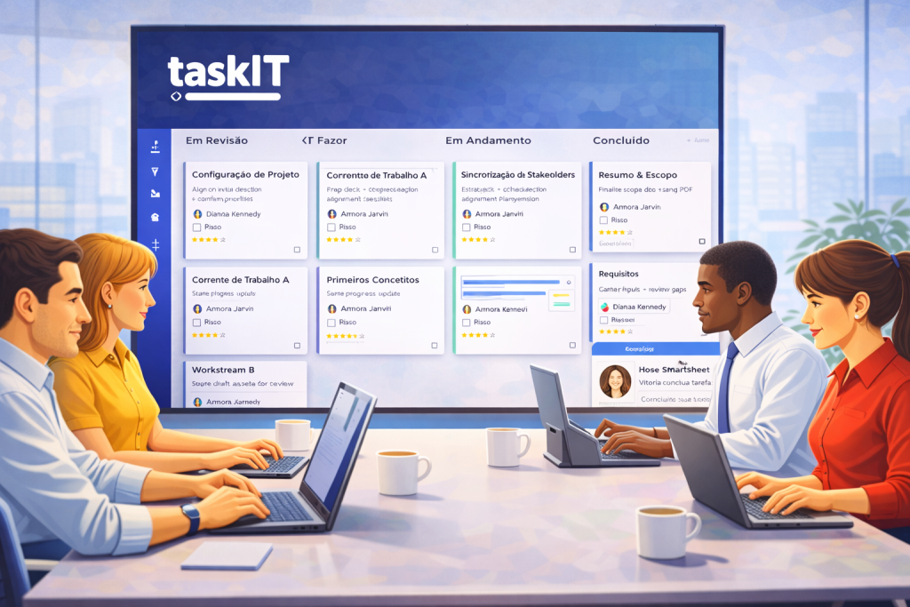 Imagem institucional TaskIT Smartsheet