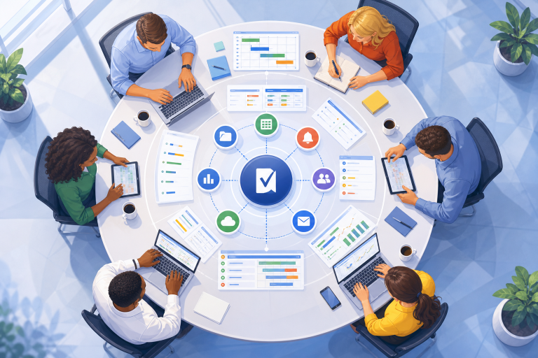 Smartsheet para marketing: campanhas, calendário e aprovações